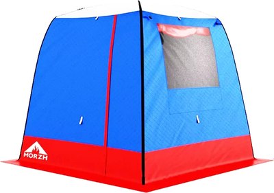 Палатка-баня MORZH 1 окно (триколор) - фото