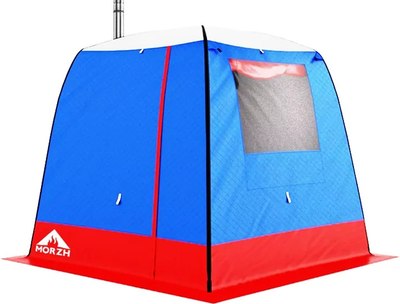 Палатка-баня MORZH 1 окно (триколор)