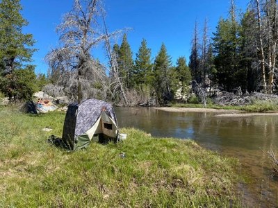 Палатка-баня MORZH 1 окно (черный)