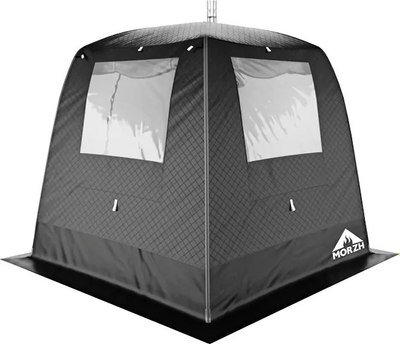 Палатка-баня MORZH 2 окна (черный)
