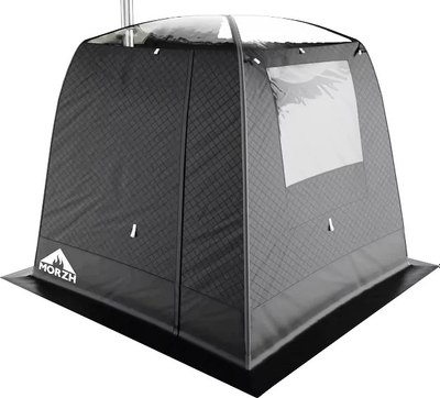 Палатка-баня MORZH Sky 1 окно (черный)