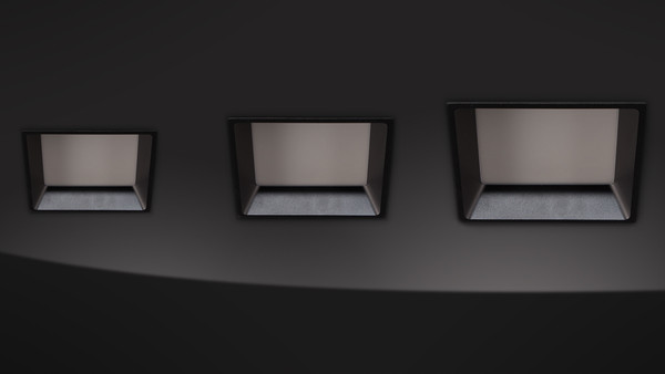 Точечный светильник Maytoni Okno DL055-8W3K-SEN-W