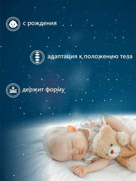 Матрас в кроватку Sweet Baby Cocos Comfort круглый d75