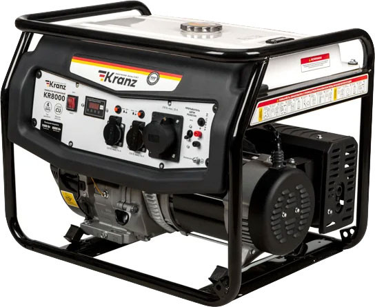 Бензиновый генератор Kranz KR8000 / KR-16-1137 - фото