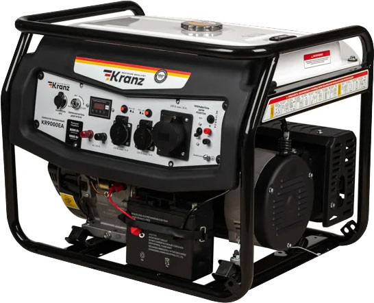 Бензиновый генератор Kranz KR9000EA / KR-16-1138 - фото