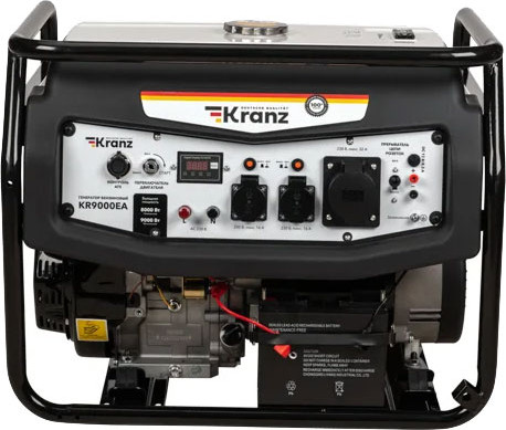 Бензиновый генератор Kranz KR9000EA / KR-16-1138