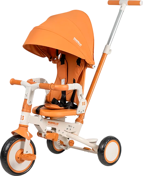 Трехколесный велосипед с ручкой Farfello 6699 - фото