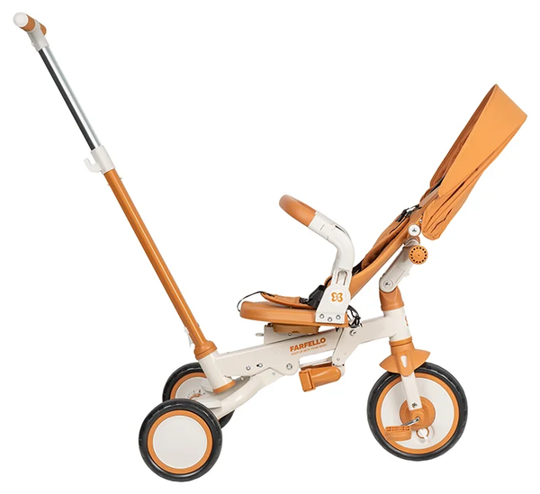 Трехколесный велосипед с ручкой Farfello 6699