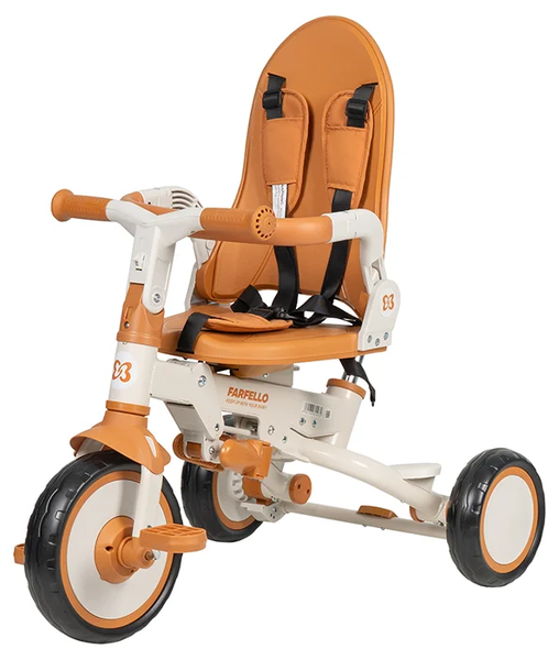 Трехколесный велосипед с ручкой Farfello 6699