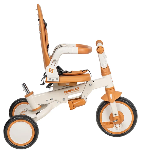 Трехколесный велосипед с ручкой Farfello 6699