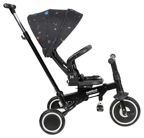 Трехколесный велосипед с ручкой Farfello 6699