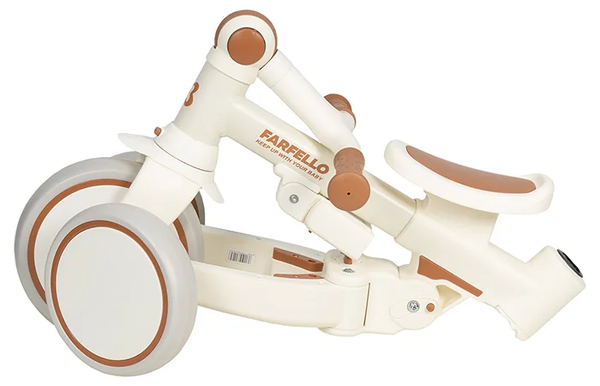 Трехколесный велосипед с ручкой Farfello 698