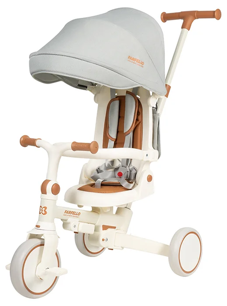 Трехколесный велосипед с ручкой Farfello 698