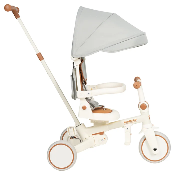 Трехколесный велосипед с ручкой Farfello 698