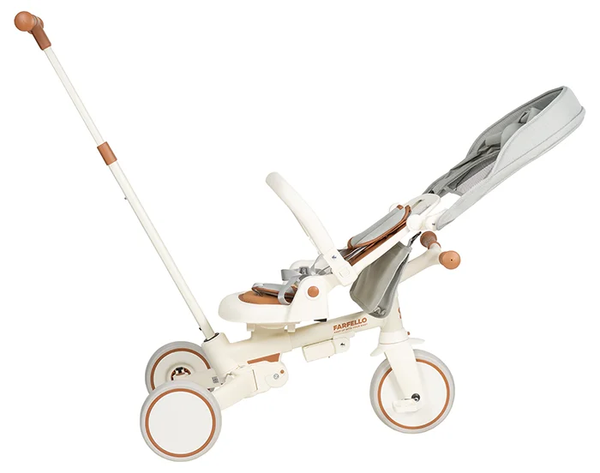 Трехколесный велосипед с ручкой Farfello 698