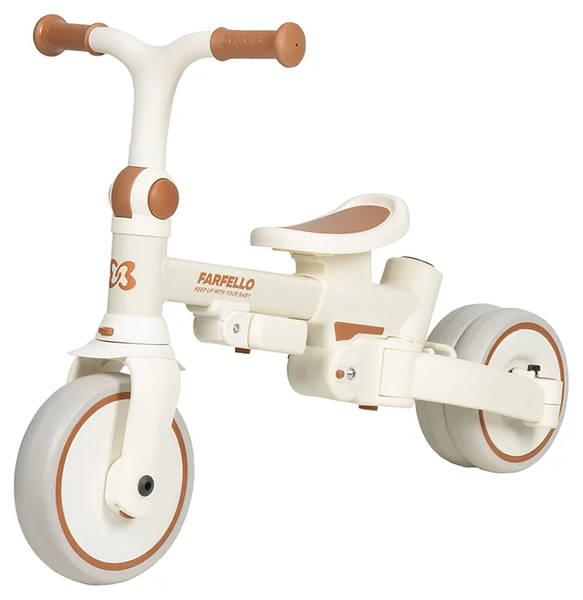 Трехколесный велосипед с ручкой Farfello 698