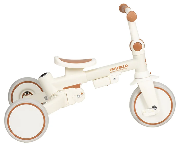 Трехколесный велосипед с ручкой Farfello 698