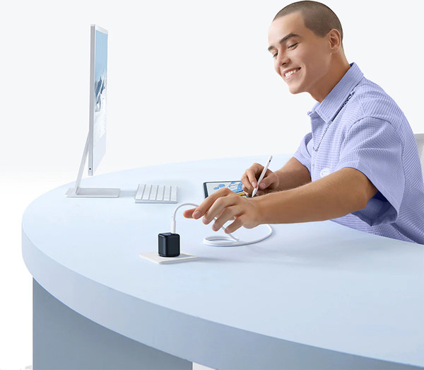 Адаптер питания сетевой Baseus PicoGo 45W EU / P10176800123-00