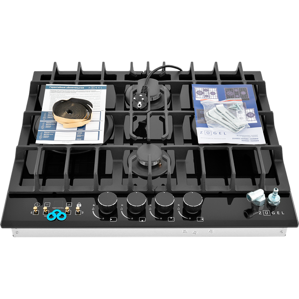 Газовая варочная панель Zugel ZGH600X