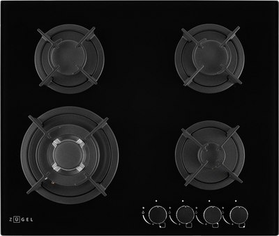 Газовая варочная панель Zugel ZGH603B - фото