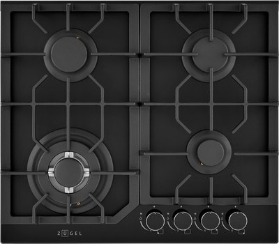 Газовая варочная панель Zugel ZGH602B - фото