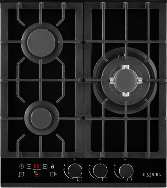 Газовая варочная панель Zugel ZGH450X - фото