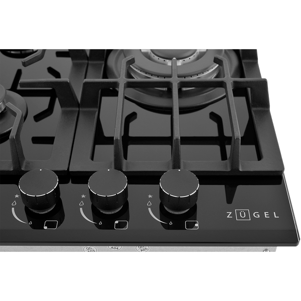 Газовая варочная панель Zugel ZGH450X