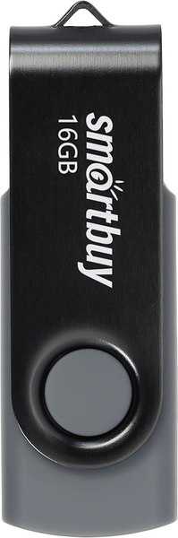 USB flash накопитель SmartBuy Twist Black 16GB (SB016GB2TWK) - фото