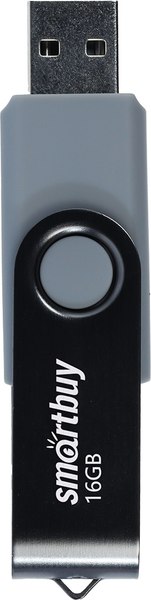 USB flash накопитель SmartBuy Twist Black 16GB (SB016GB2TWK)