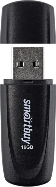 USB flash накопитель SmartBuy Scout Black 16GB (SB016GB2SCK)