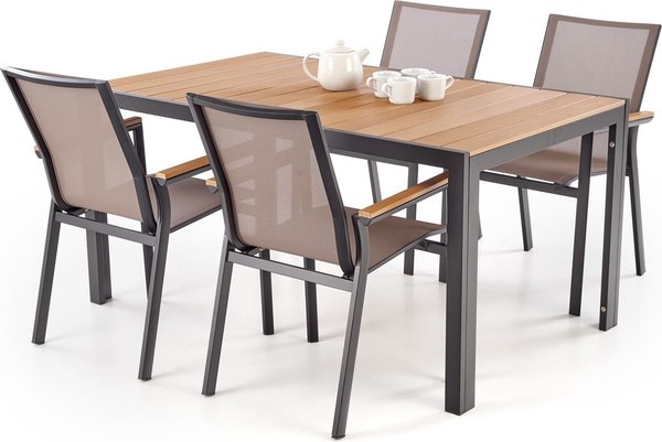 Стол садовый Halmar Fierro P