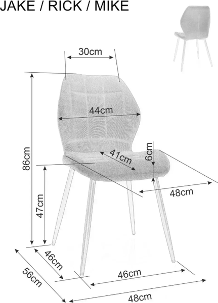 Стул Signal Rick Velvet