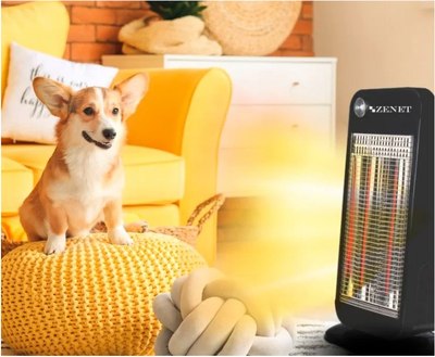 Инфракрасный обогреватель Zenet ZET-517 (черный)