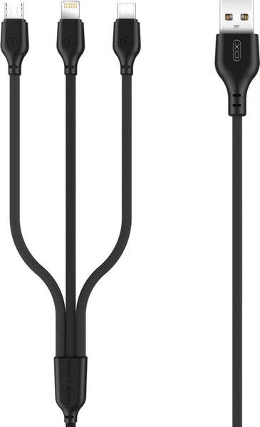 Кабель XO 3 в 1 USB кабель 1M / NB103 - фото