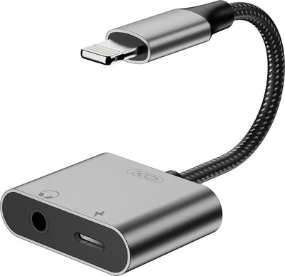 Адаптер XO С Lightning на Lighting + 3.5мм / NB-R258B