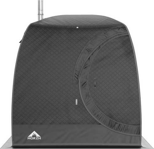 Палатка-баня MORZH Lux 1 окно (черный)