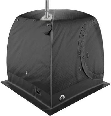 Палатка-баня MORZH Lux 2 окна (черный)