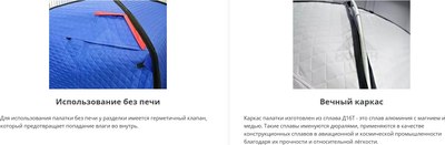 Палатка-баня MORZH Lux 2 окна (черный)