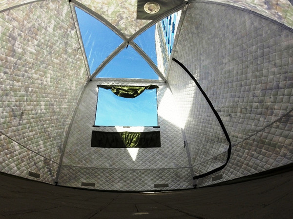 Палатка-баня MORZH Sky Lux 1 окно (камуфляж)