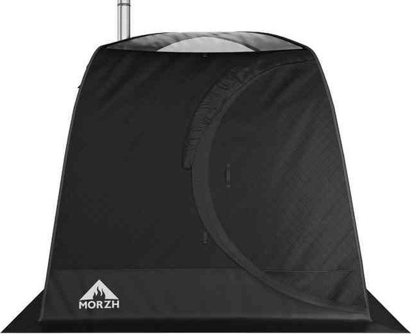 Палатка-баня MORZH Sky Lux 1 окно (черный)
