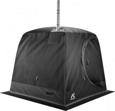 Палатка-баня MORZH XL Lux (черный)