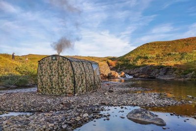 Палатка-баня MORZH Max (камуфляж)