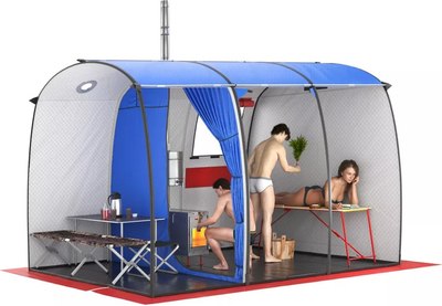 Палатка-баня MORZH Max (камуфляж)