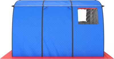 Палатка-баня MORZH Max (синий/красный)
