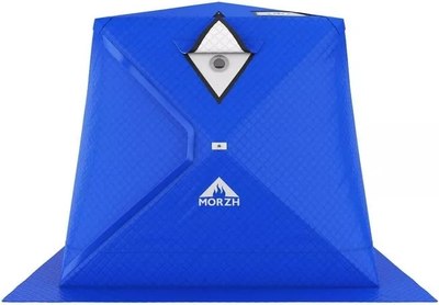 Палатка-баня MORZH Куб (синий)
