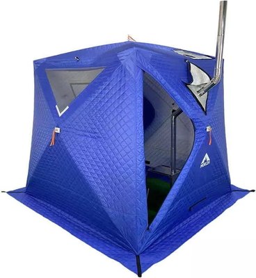 Палатка-баня MORZH Куб (синий)