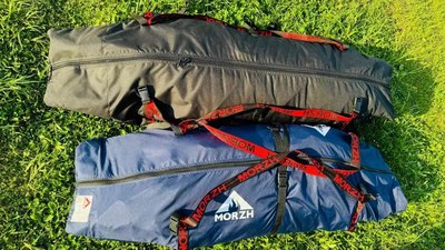 Палатка-баня MORZH Куб XL (синий)