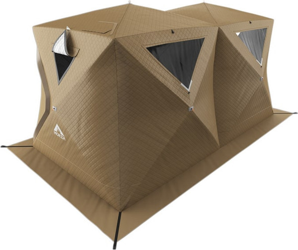 Палатка-баня MORZH Куб дубль (бежевый)