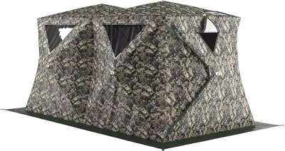 Палатка-баня MORZH Куб дубль (камуфляж) - фото