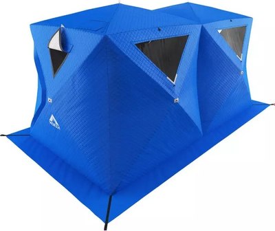 Палатка-баня MORZH Куб дубль (синий)